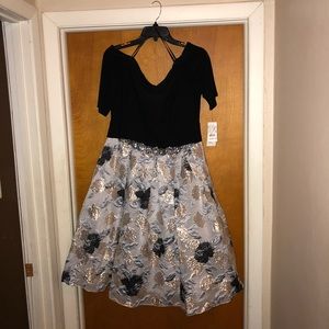 Short floral dress